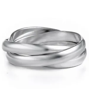 925 Sterling Silver Ring with No Stone for Women Style LOAS1060