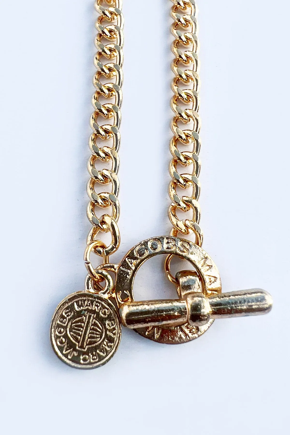 Albert Chain with T Bar and Fob - S23 - WJW0078