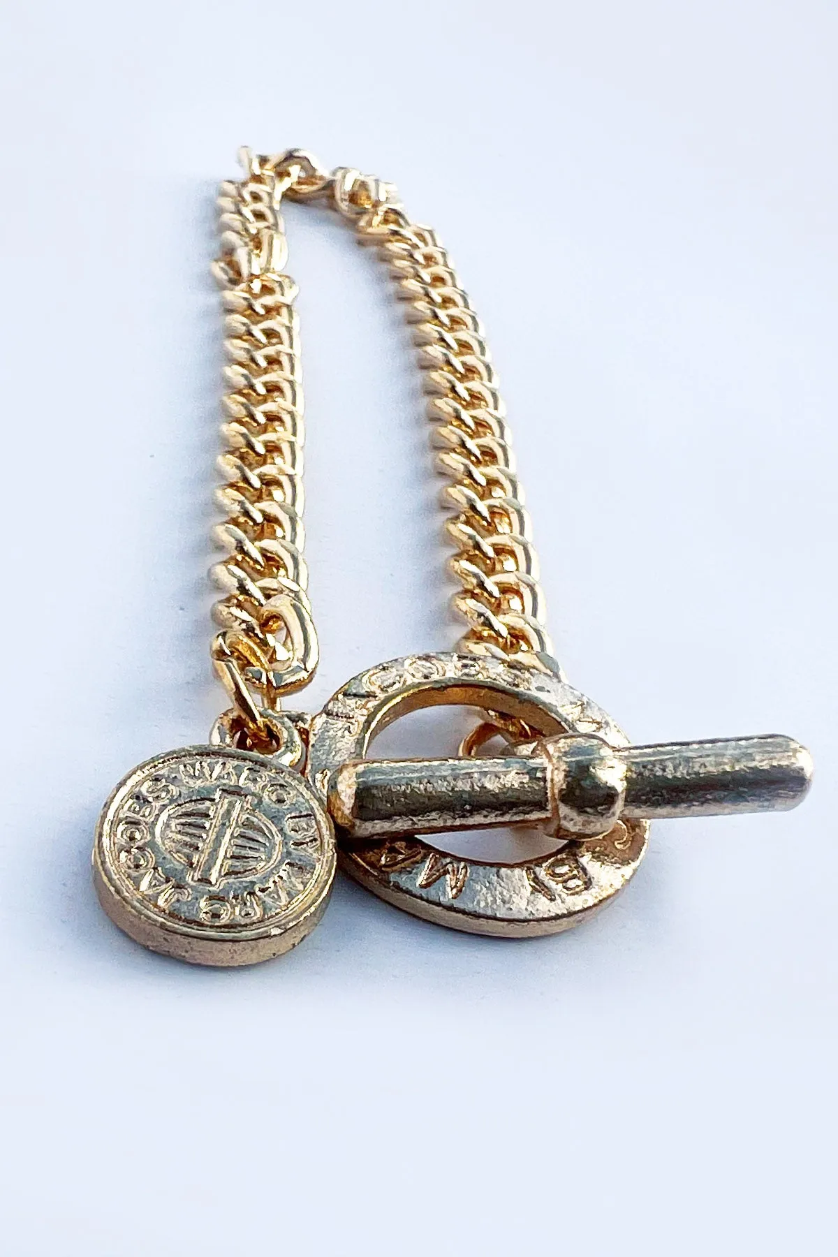 Albert Chain with T Bar and Fob - S23 - WJW0078
