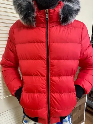 Avenue Paris - Men's Puffer Jacket - Red