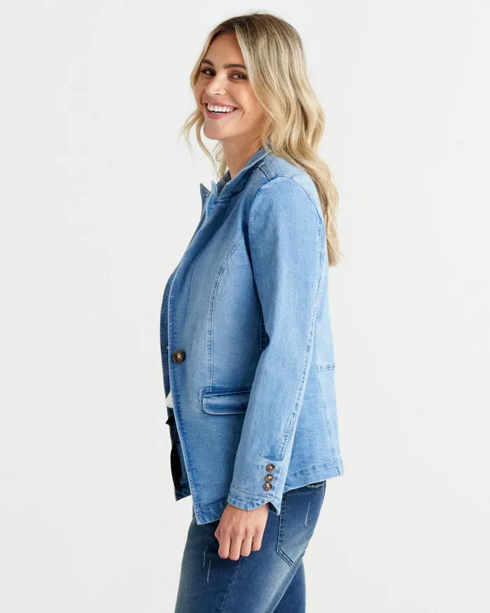 Becki Denim Blazer