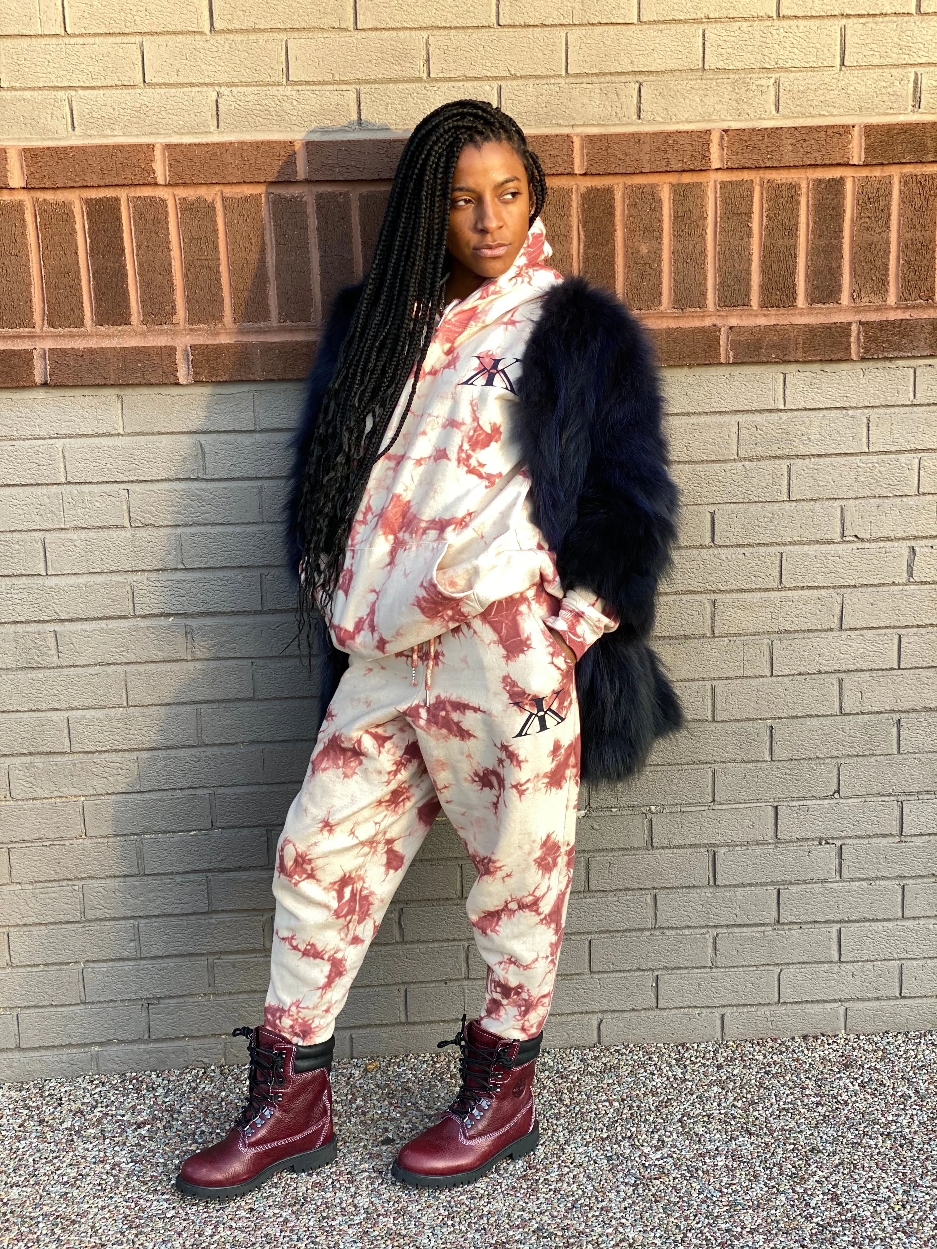 Bishop Tie Dye Hoodie Set