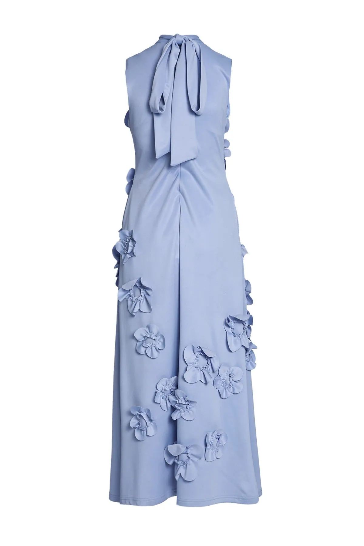 Blue Lagoon Floral Dress