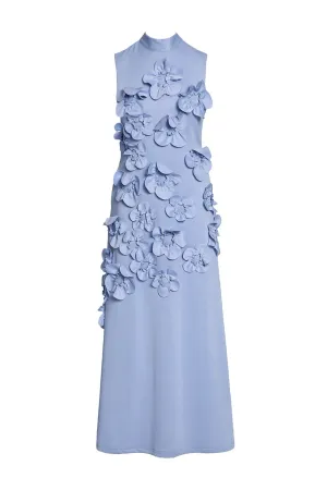 Blue Lagoon Floral Dress