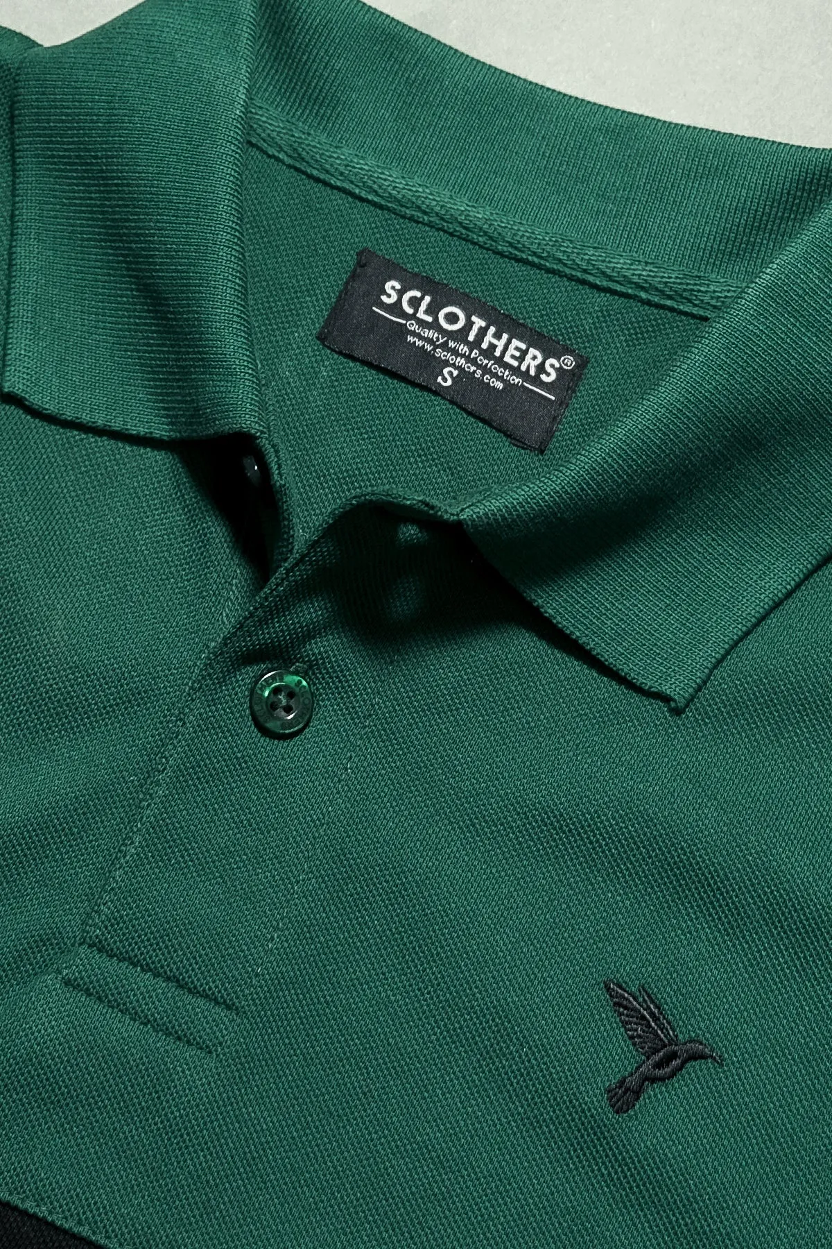 Bottle Green Polo - S21 - MP0005R
