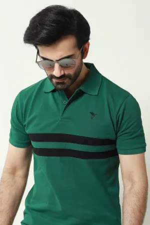 Bottle Green Polo - S21 - MP0005R