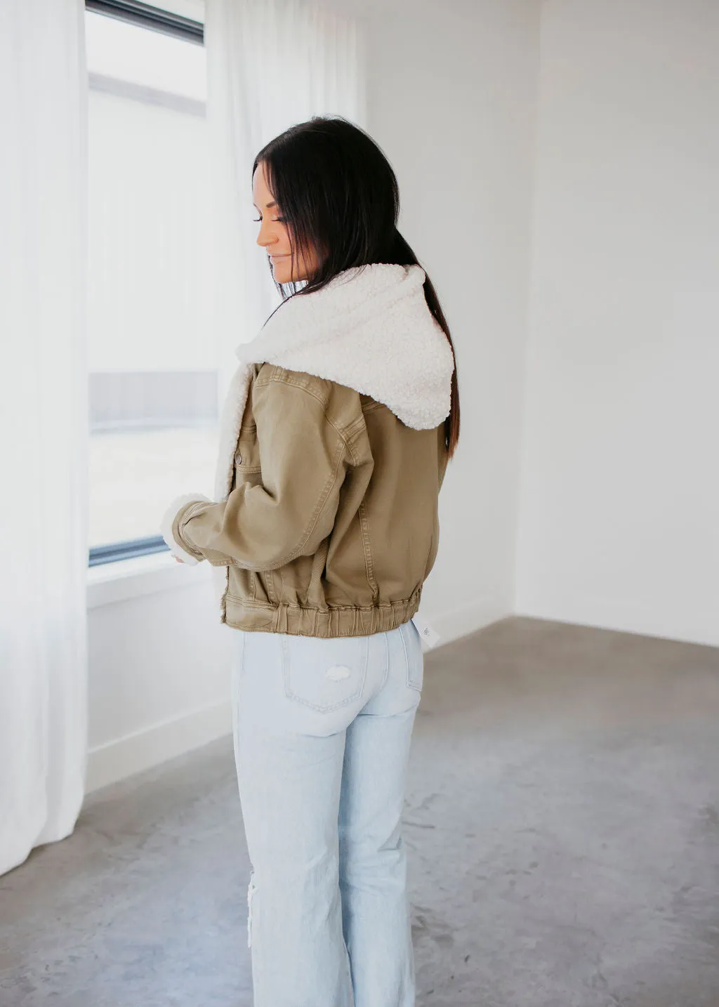 Brynn Sherpa Denim Jacket