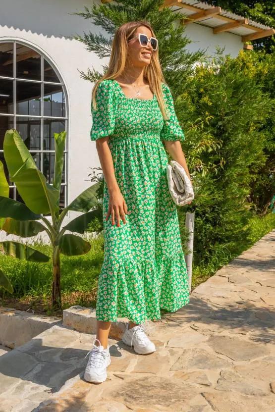 Classy Printed Maxi Dress