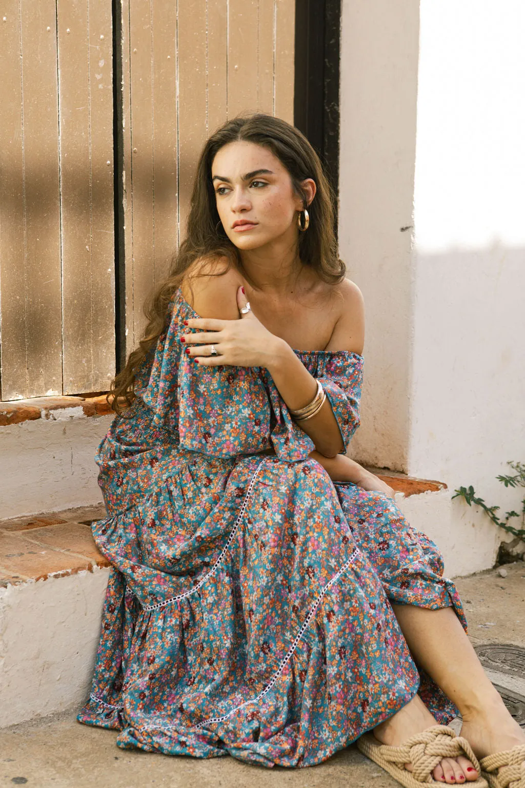 Cleo Maxi in Ditsy