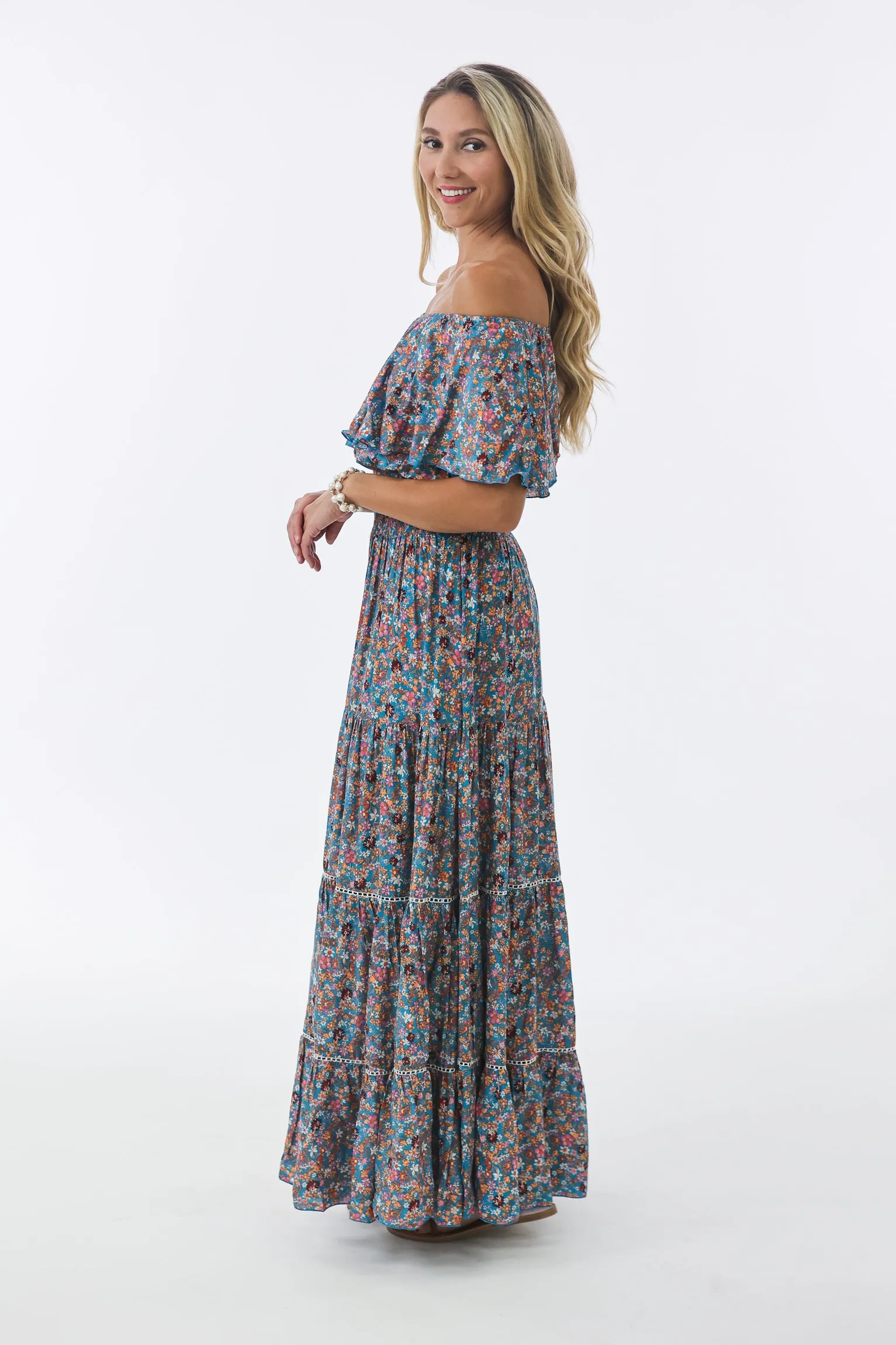 Cleo Maxi in Ditsy