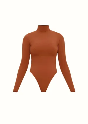 COLLO BODYSUIT - PUMPKIN