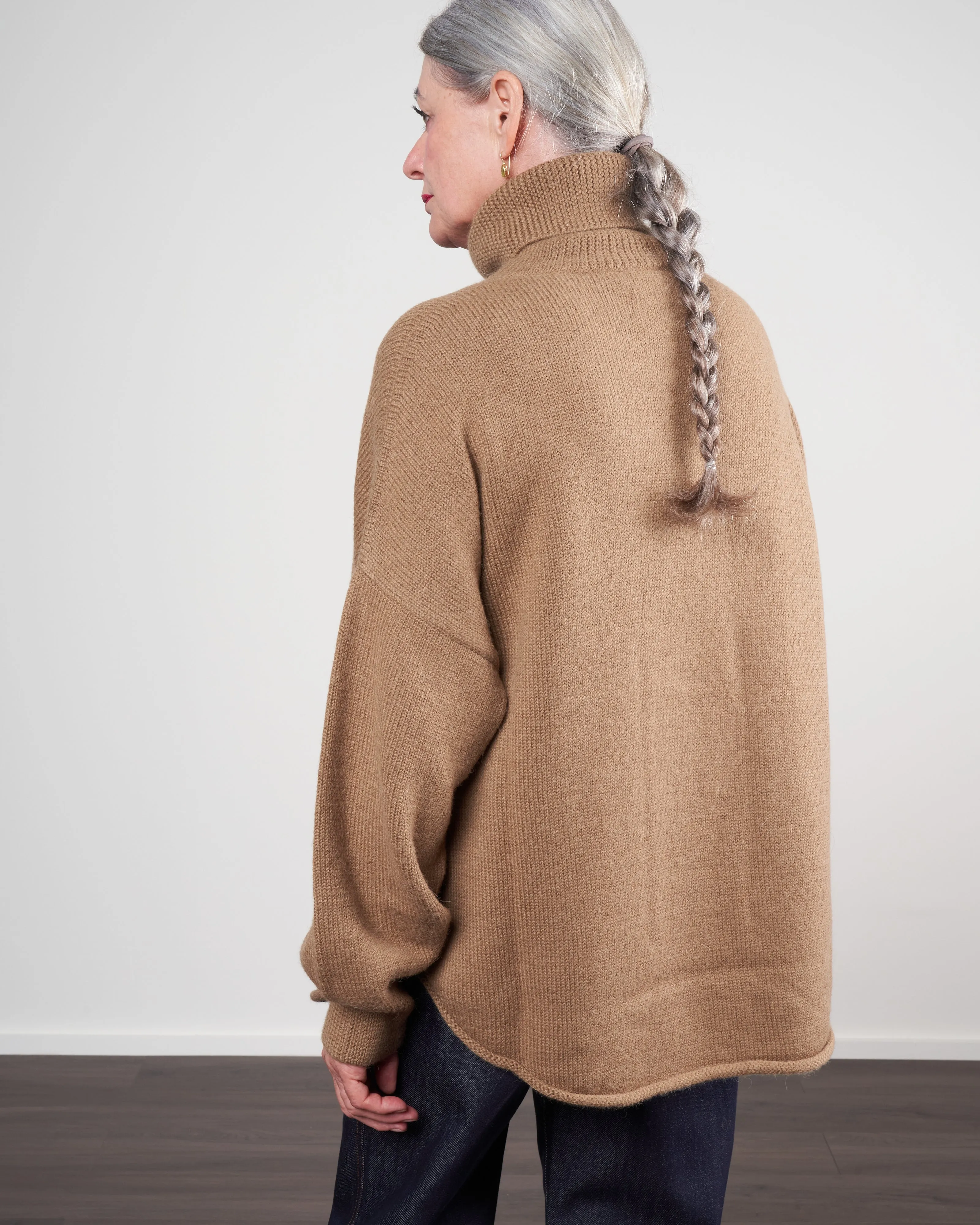 dovetail turtleneck - tabac