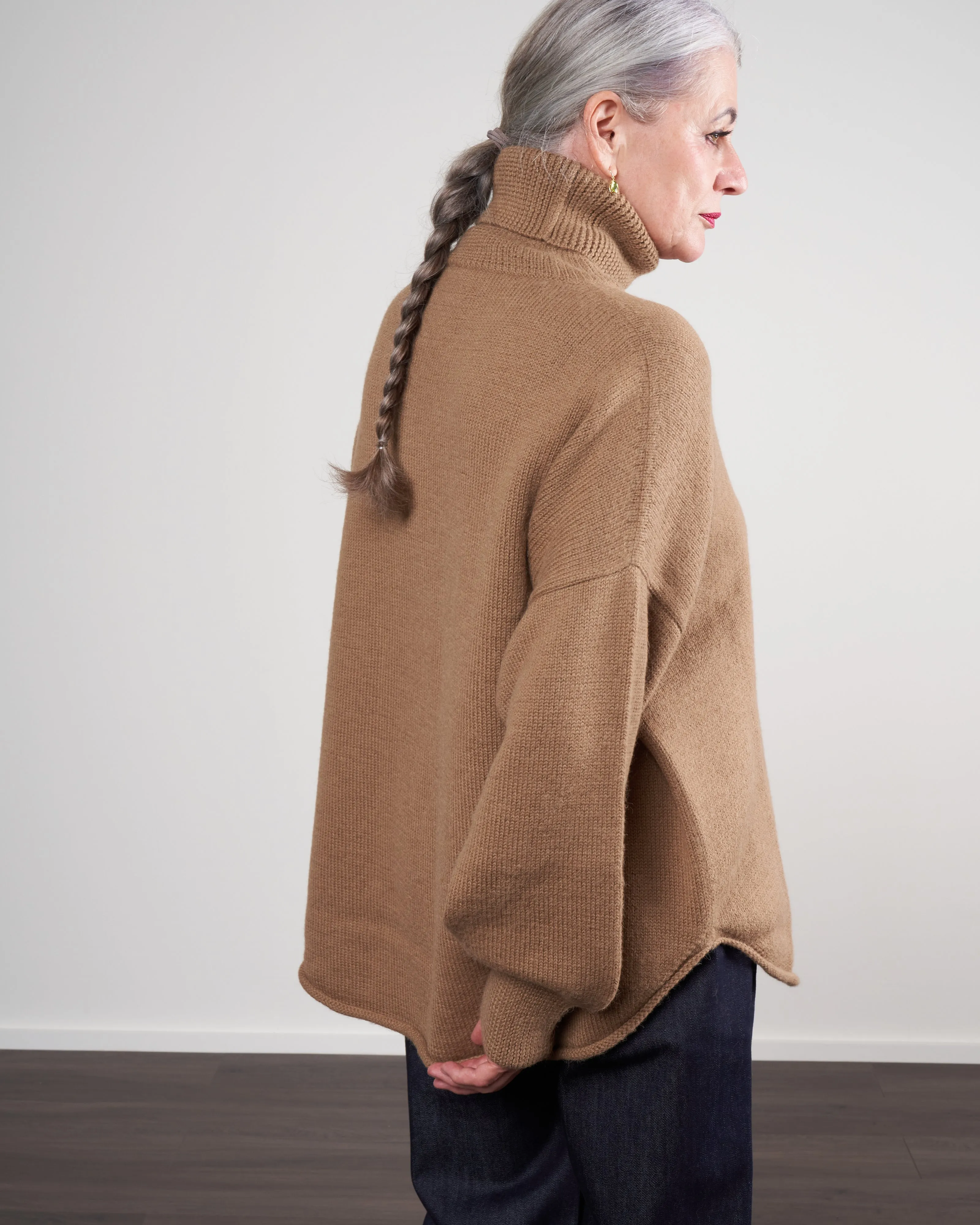 dovetail turtleneck - tabac