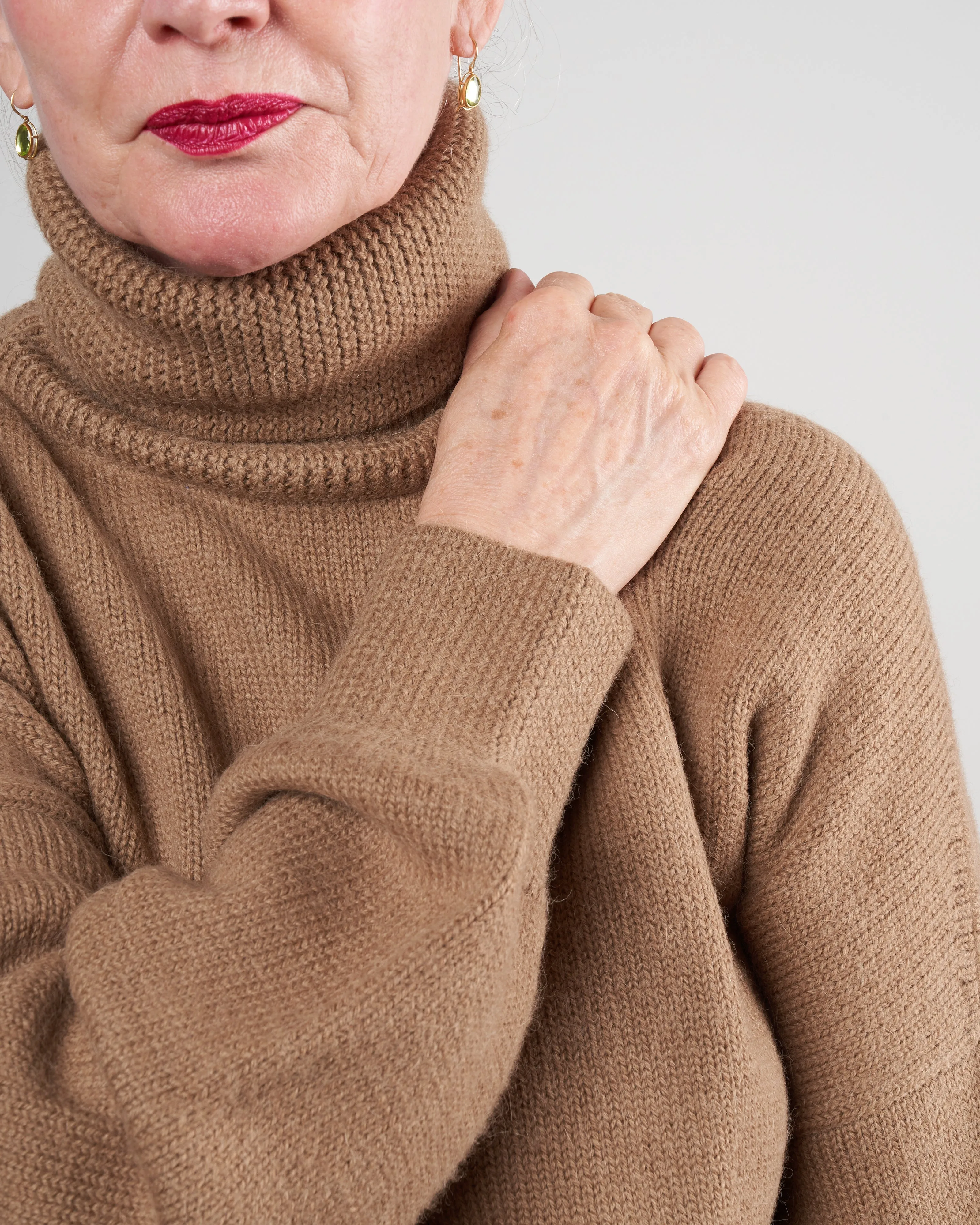 dovetail turtleneck - tabac