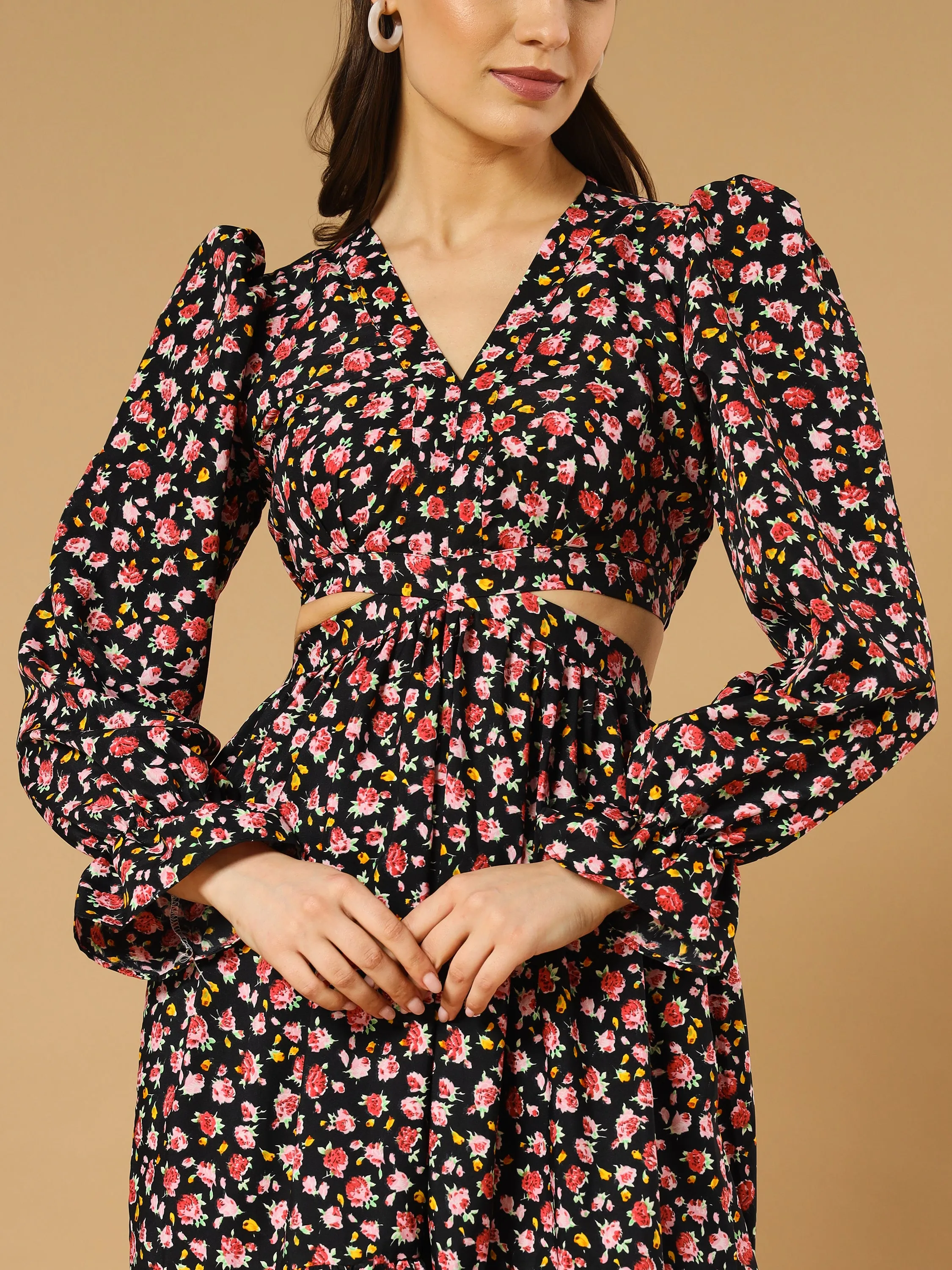 Elegant Bloom Maxi Dress