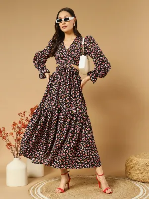 Elegant Bloom Maxi Dress
