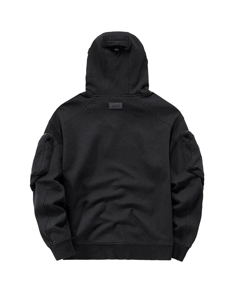 Embrace The Cold Wind Techwear Tactical Mask Hoodie
