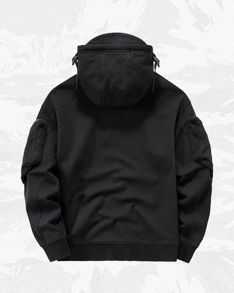 Embrace The Cold Wind Techwear Tactical Mask Hoodie