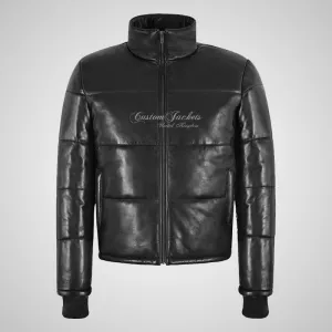 FROST Short Bomber Puffer Jacket For Mens Padded Jacket