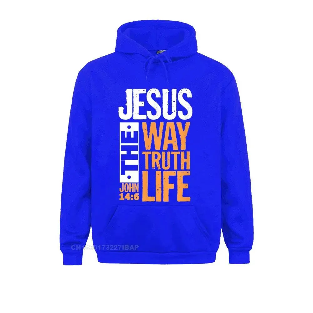 Jesus the Way, the Truth, the Life - John 14:6 Pullover Hoodies