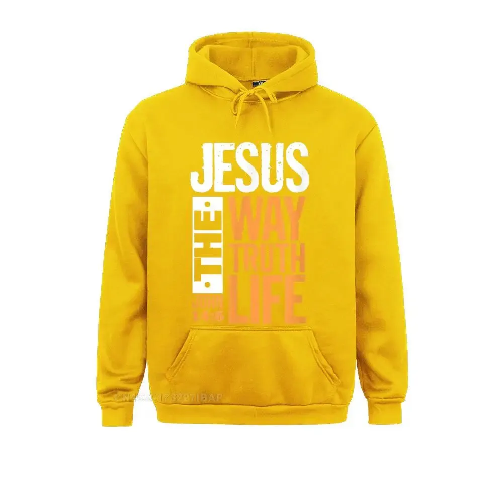 Jesus the Way, the Truth, the Life - John 14:6 Pullover Hoodies