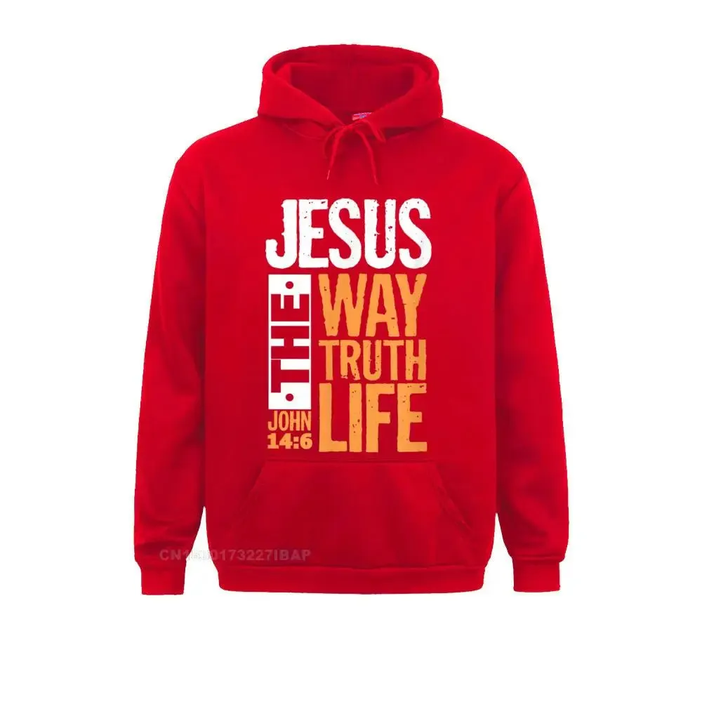 Jesus the Way, the Truth, the Life - John 14:6 Pullover Hoodies