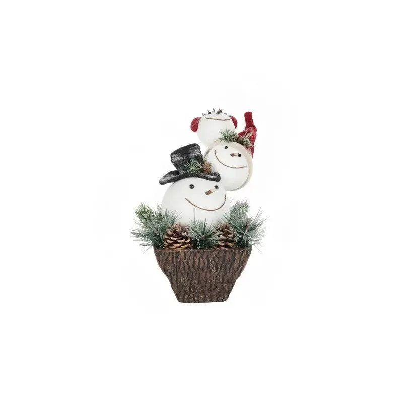 Jingles Snowman Tree- In Pot 39cm