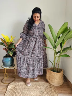 Kusha Cotton Maxi Dress
