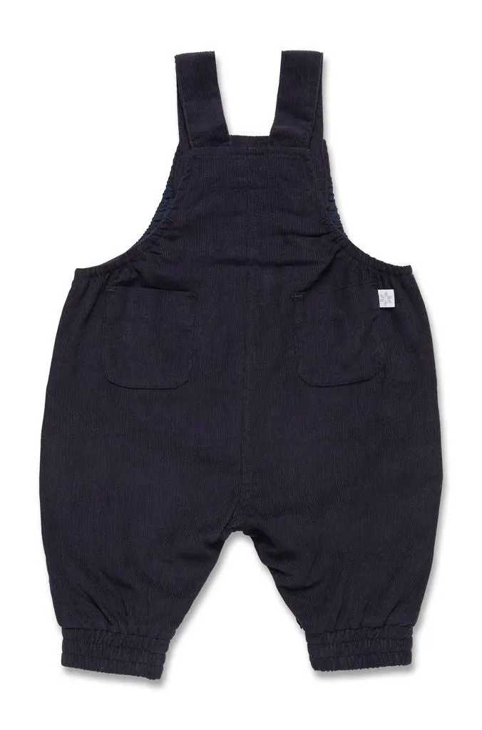 Marquise - Navy Corduroy Overalls