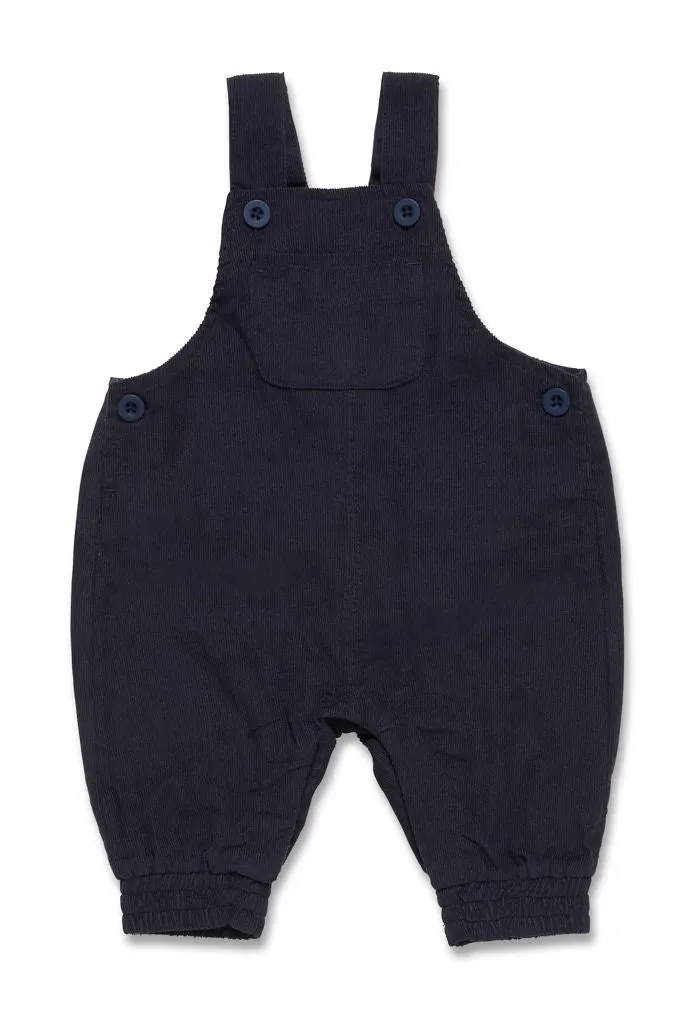 Marquise - Navy Corduroy Overalls