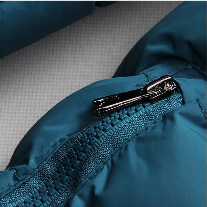 Men's Autumn/Winter Hooded Cotton Jacket