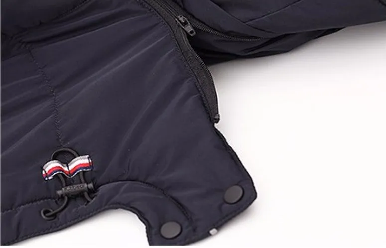 Men's Winter Cotton Warm Hooded Parka