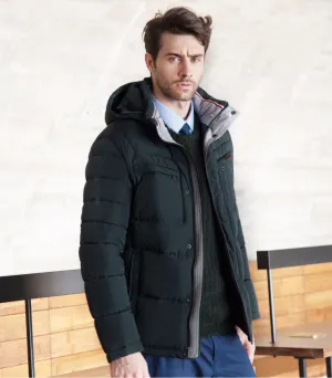 Men's Winter Cotton Warm Hooded Parka