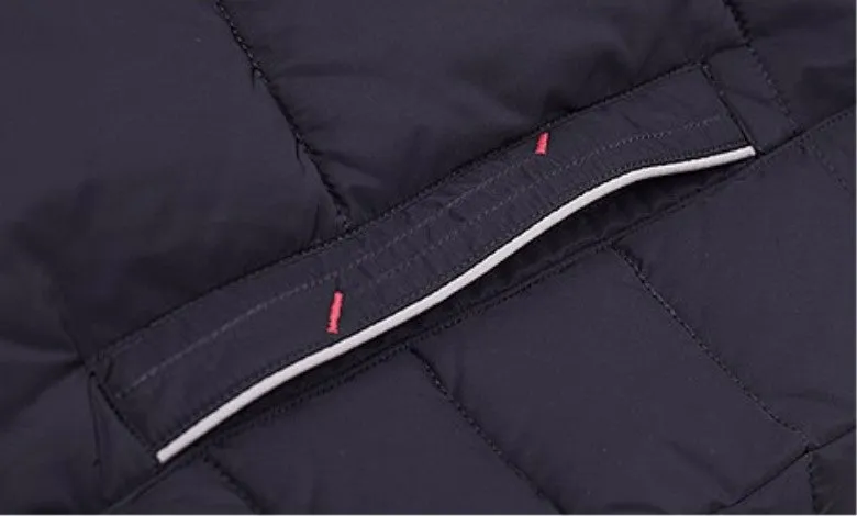 Men's Winter Cotton Warm Hooded Parka