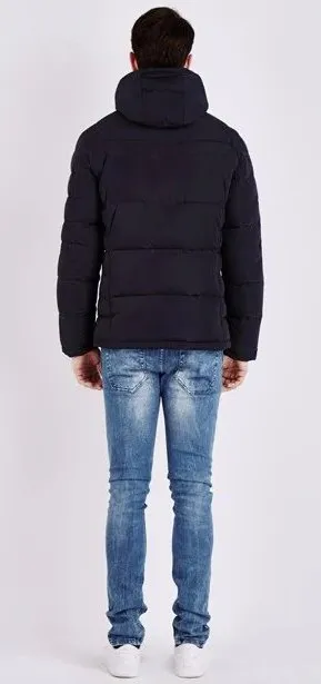 Men's Winter Cotton Warm Hooded Parka