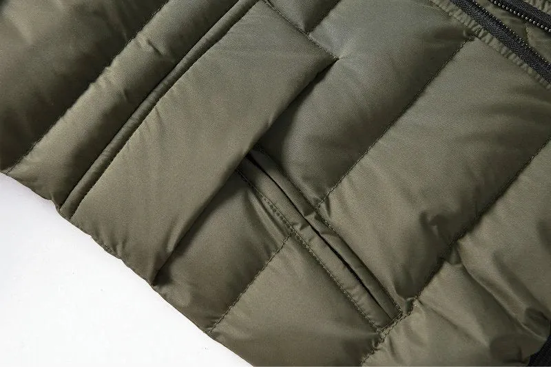 Men's Winter Warm Cotton-Padded Windbreak Bomber