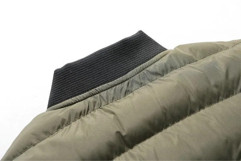 Men's Winter Warm Cotton-Padded Windbreak Bomber