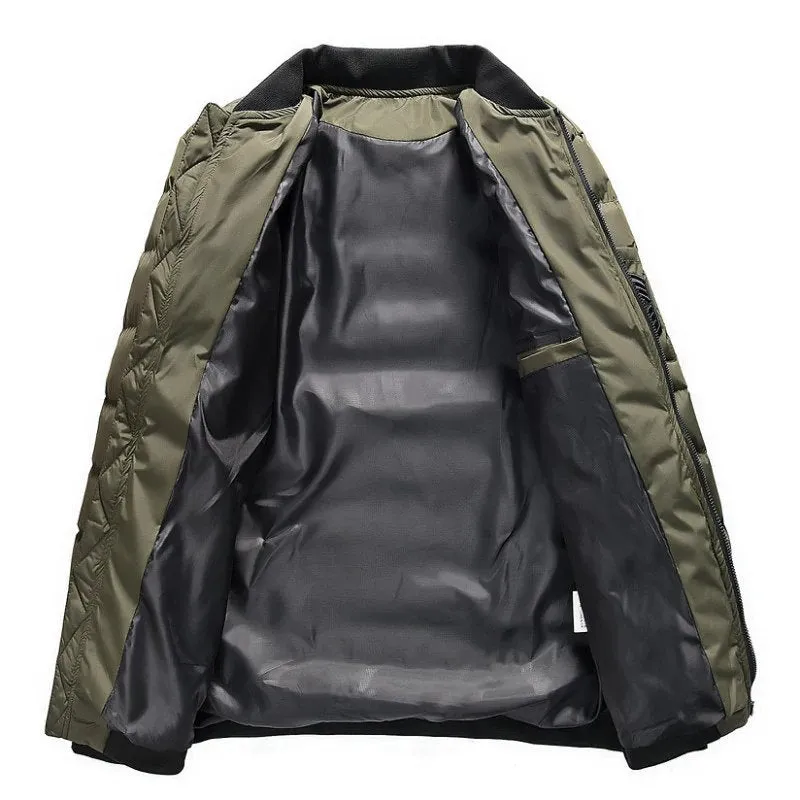 Men's Winter Warm Cotton-Padded Windbreak Bomber