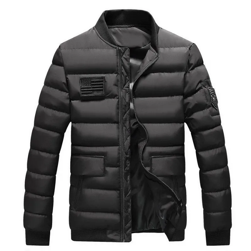 Men's Winter Warm Cotton-Padded Windbreak Bomber