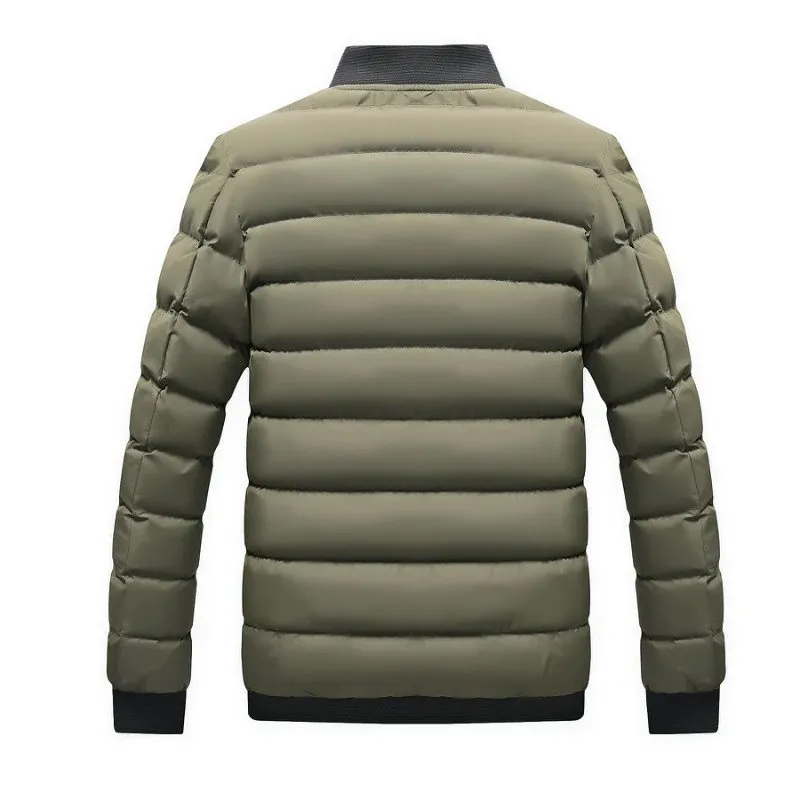 Men's Winter Warm Cotton-Padded Windbreak Bomber