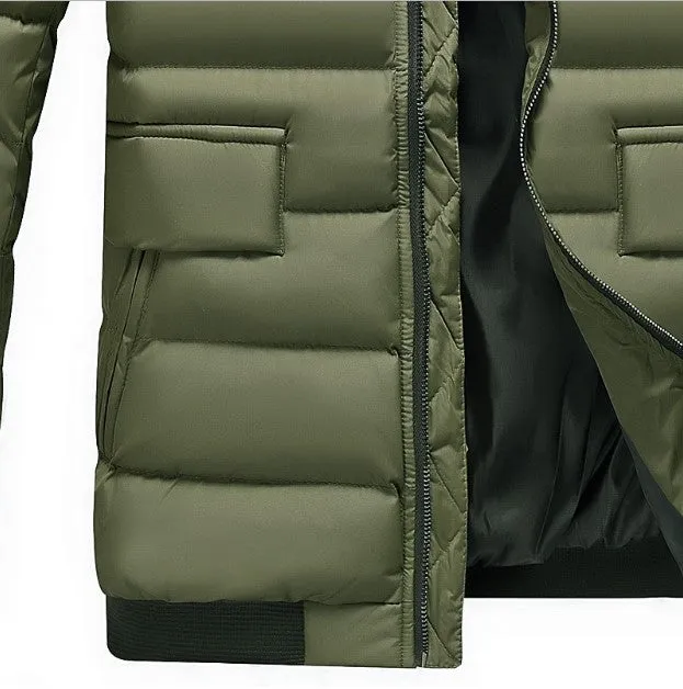 Men's Winter Warm Cotton-Padded Windbreak Bomber
