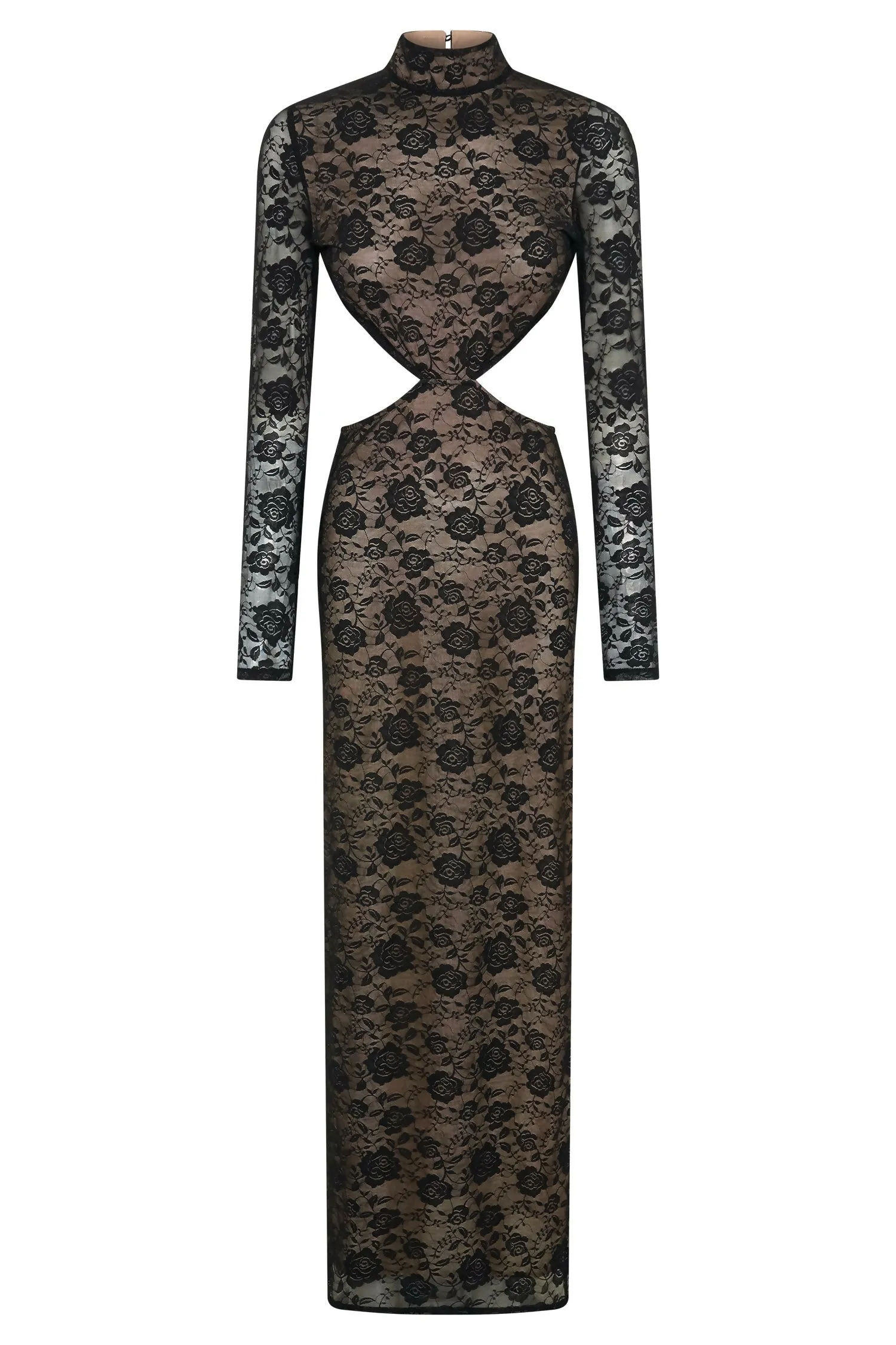 Meshki Callista Lace Dress - Black