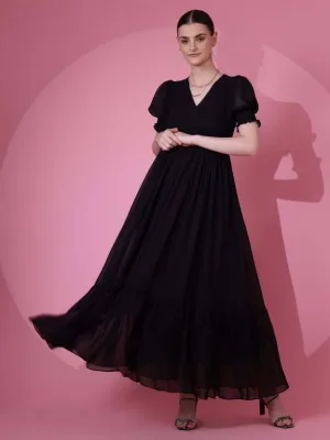 Midnight Allure Maxi Dress