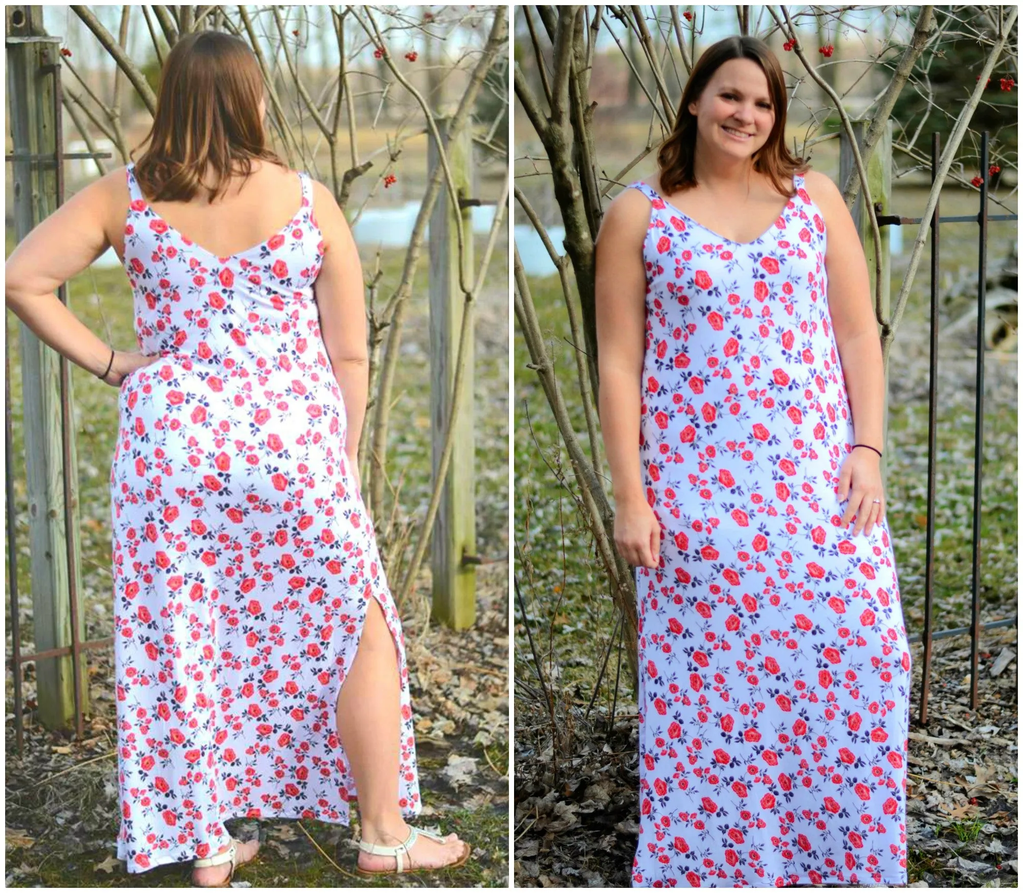 Milly Maxi, Dress and Top Sewing Pattern for Women