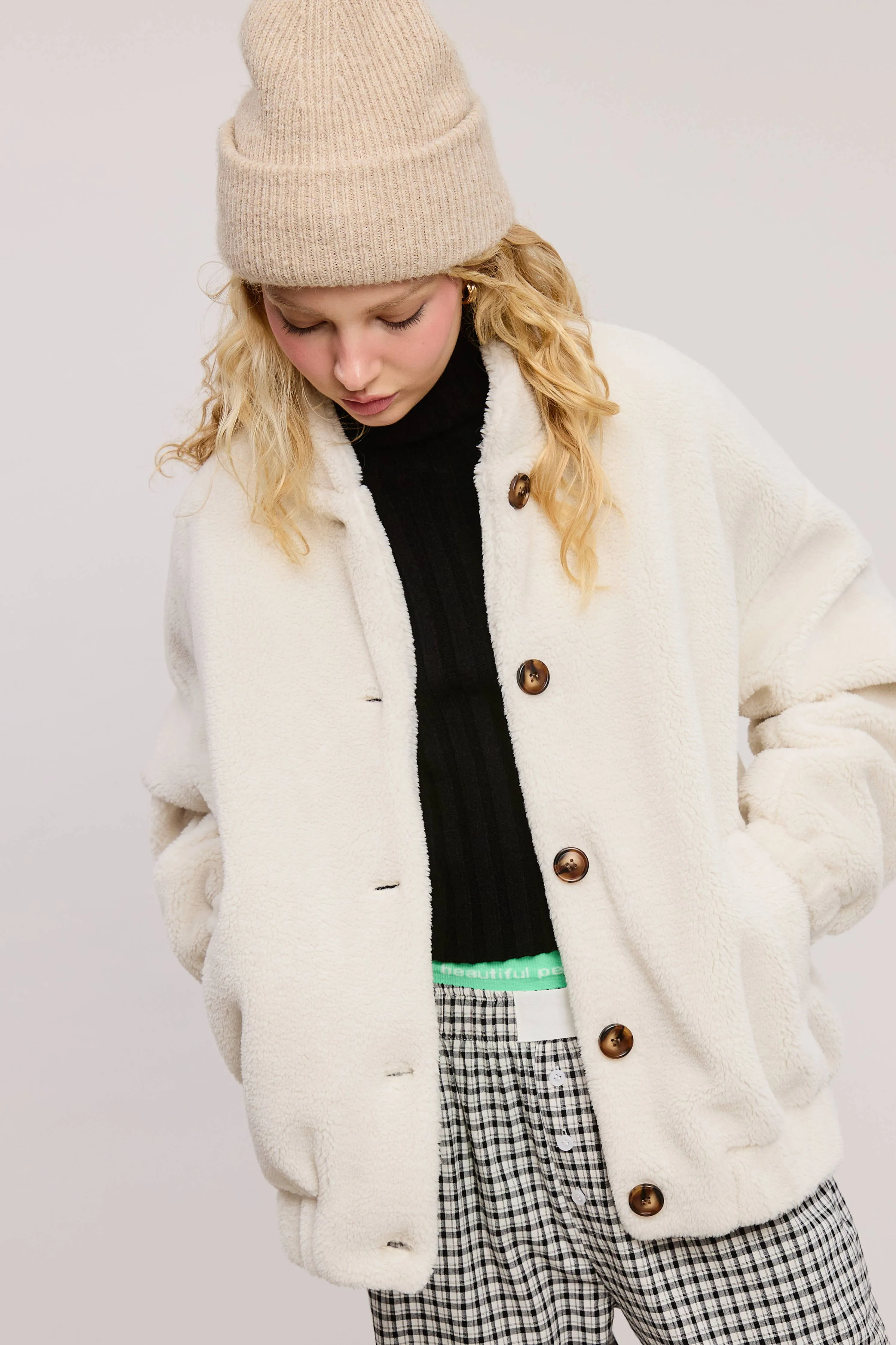 PLUSH SHERPA JACKET