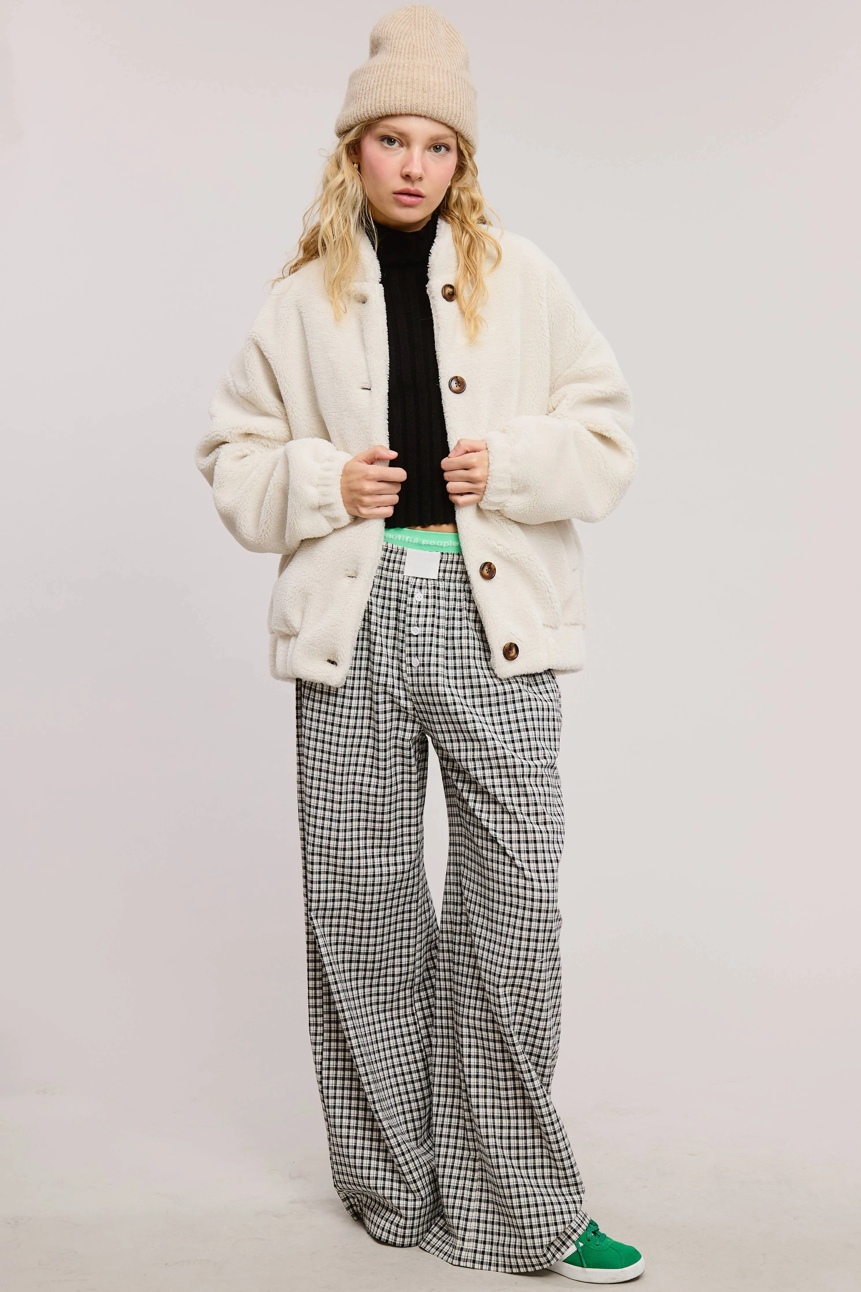 PLUSH SHERPA JACKET