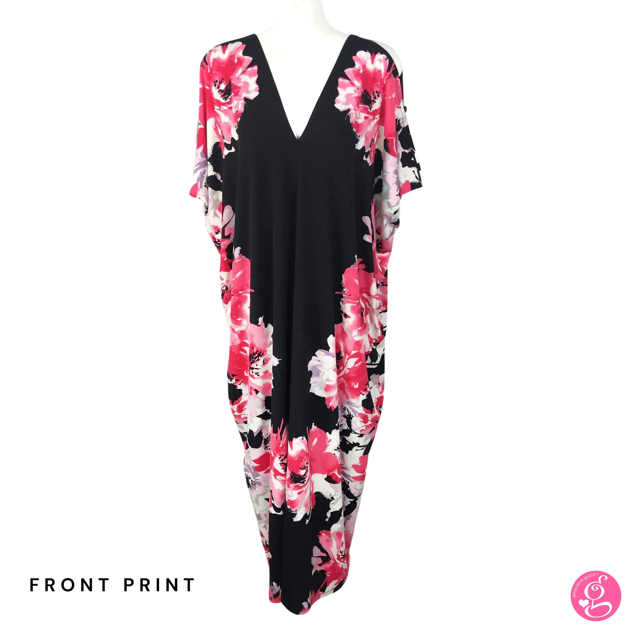 Reversible Caftan Maxi Dress