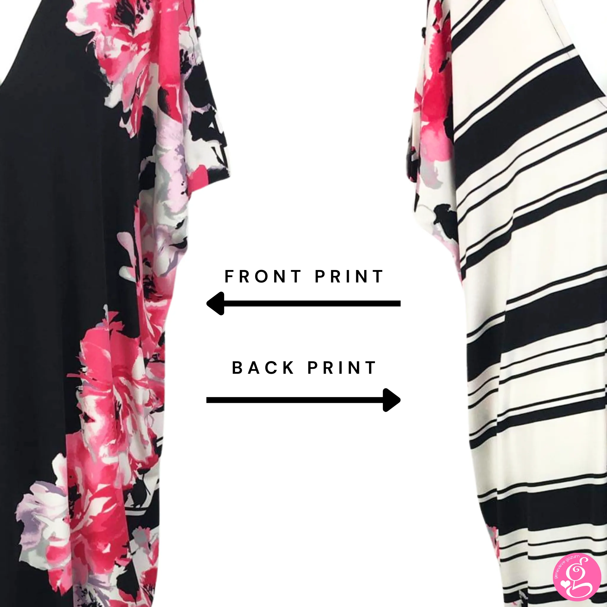 Reversible Caftan Maxi Dress