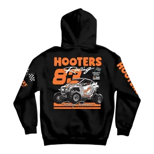 Rzr Hooters Racing Black Hoodie