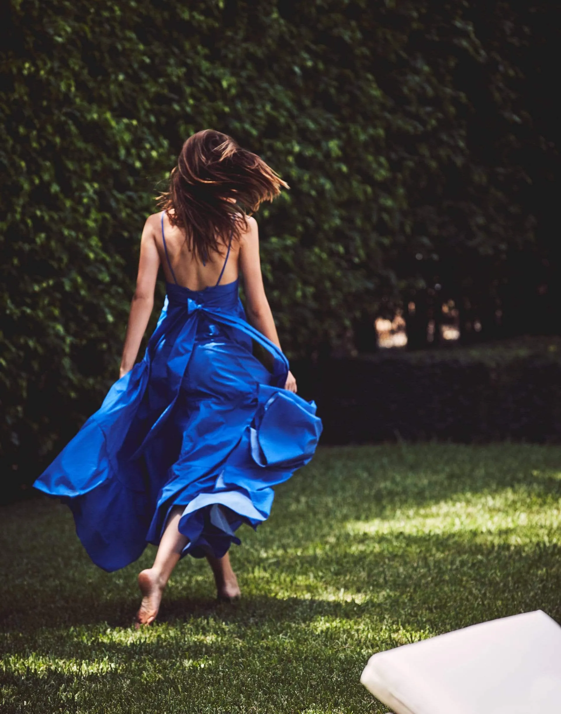 Sabelle Nylon Tafetta Maxi Dress